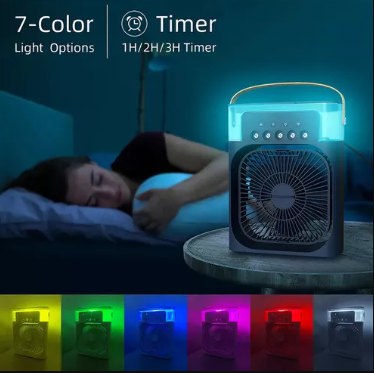 Ventilador Humidificador Blanco