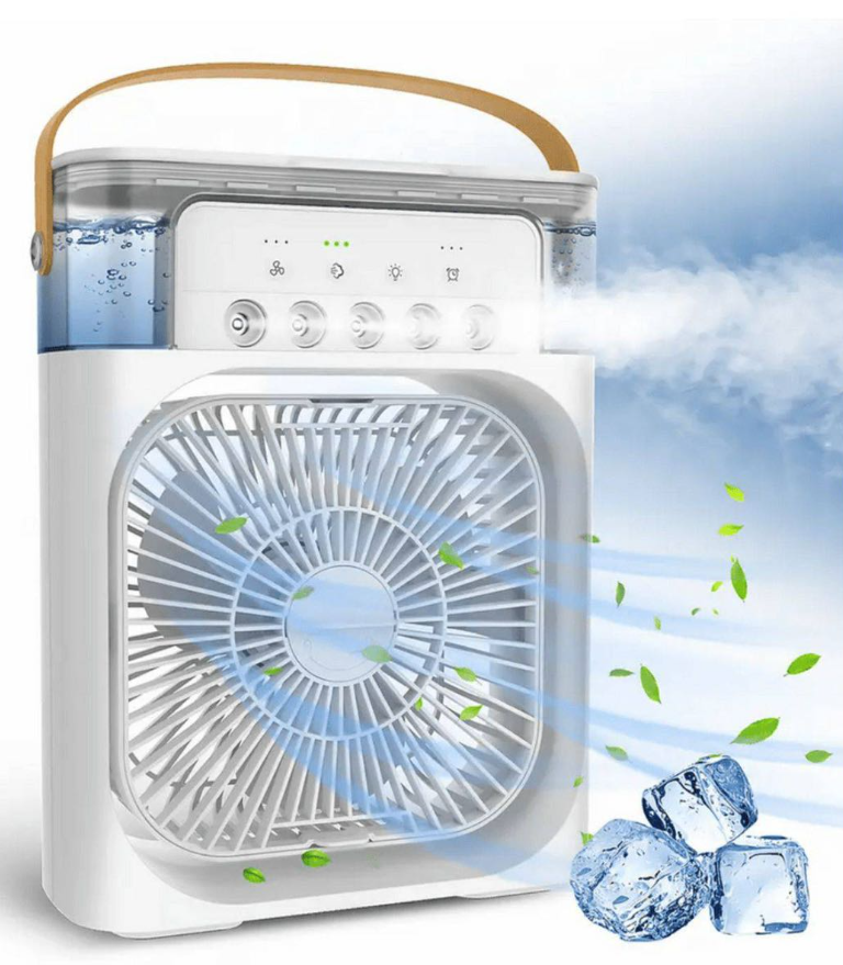 Ventilador Humidificador Blanco